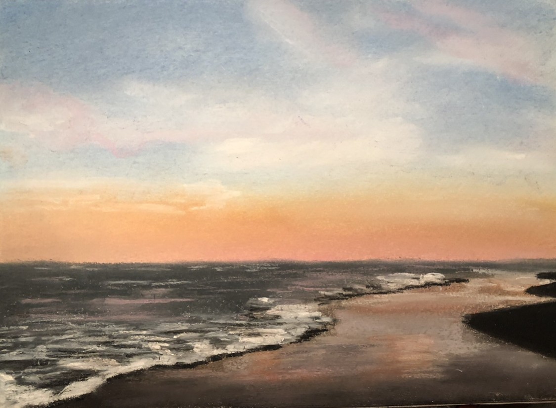 Strandkorb an der Nordsee